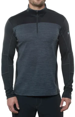 Kuhl Mens Ryzer Sweater - Black-Koal