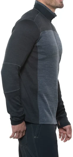 Kuhl Mens Ryzer Sweater - Black-Koal