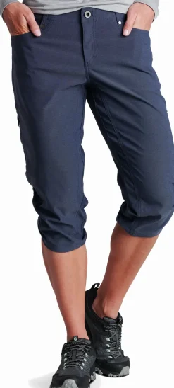 Kuhl Womens Trekr Kapris - Indigo