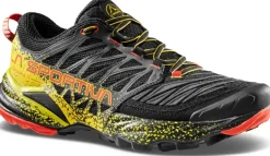 La Sportiva Mens Akasha II Running Shoe - Black-Yellow