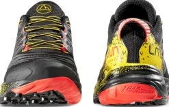 La Sportiva Mens Akasha II Running Shoe - Black-Yellow