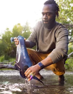 LifeStraw Peak Series Compact Gravity Water Filter System 3L - Dark Mountain Gray
