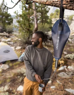 LifeStraw Peak Series Compact Gravity Water Filter System 3L - Dark Mountain Gray