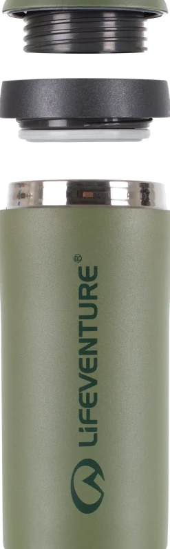 Lifeventure Thermal Mug - Matt Khaki