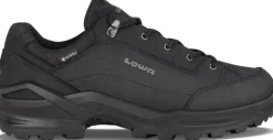 Lowa Mens Renegade GTX Lo Shoes - Black-Black