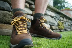 Meindl Mens Baltimore GTX Boot - Chestnut-Mustard Yellow