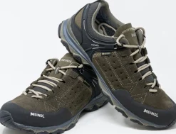 Meindl Mens Ontario GTX Shoes - Black-Brown