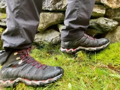 Meindl Mens Respond Mid II GTX Boots - Graphite-Red