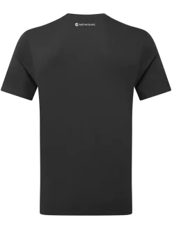 Montane Mens Abstract Mountain T-Shirt - Midnight Grey