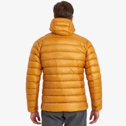 Montane Mens Alpine 850 Lite Hooded Down Jacket - Flame Orange