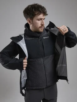 Montane Mens Caldus XT Hoodie - Midnight Grey