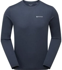 Montane Mens Dart Long Sleeve T-Shirt - Eclipse Blue