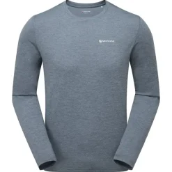 Montane Mens Dart Long Sleeve T-Shirt - Stone Blue