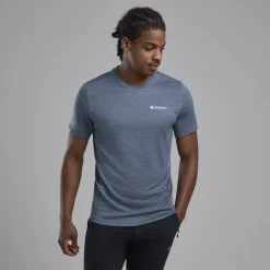 Montane Mens Dart T-Shirt - Stone Blue