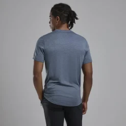 Montane Mens Dart T-Shirt - Stone Blue