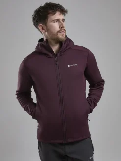 Montane Mens Fury Hoodie - Dark Garnet