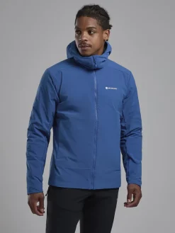 Montane Mens Khamsin Hoodie - Neptune Blue