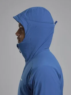 Montane Mens Khamsin Hoodie - Neptune Blue