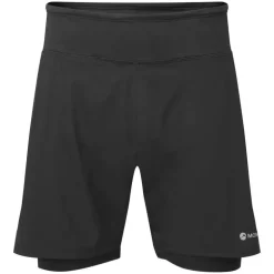 Montane Mens Slipstream Twin Skin Shorts - Black