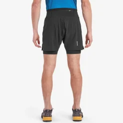 Montane Mens Slipstream Twin Skin Shorts - Black