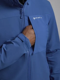 Montane Mens Tenacity XT Hoodie - Neptune Blue