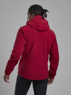 Montane Mens Windjammer XPD Hoodie - Acer Red
