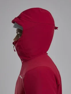 Montane Mens Windjammer XPD Hoodie - Acer Red