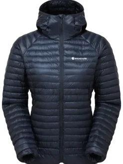 Montane Womens Alpine 850 Nano Hoodie - Eclipse Blue