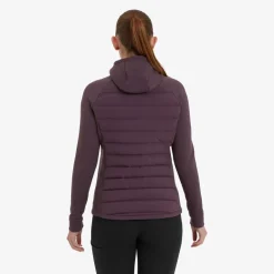 Montane Womens Composite Hoodie - Mulberry