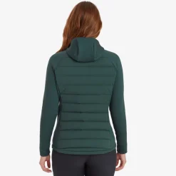 Montane Womens Composite Hoodie - Deep Forest