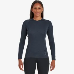 Montane Womens Dart Long Sleeve T-Shirt - Eclipse Blue