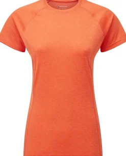Montane Womens Dart T-Shirt - Tigerlily