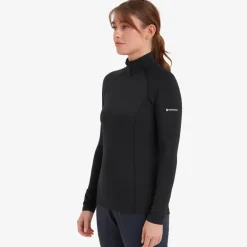Montane Womens Dart XT Zip Neck - Black