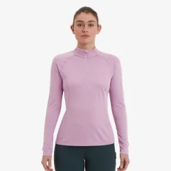 Montane Womens Dart Zip Neck - Allium