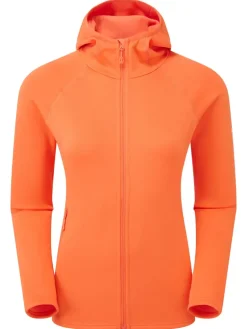 Montane Womens Fury Lite Hoodie - Tigerlily