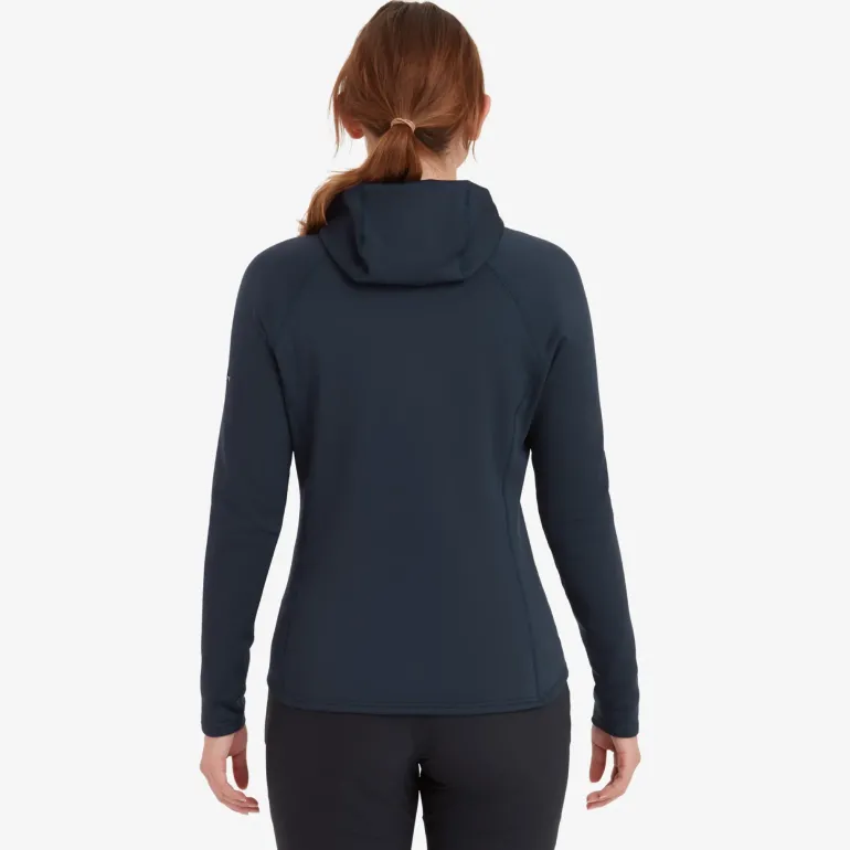 Montane Womens Fury Lite Hoodie - Eclipse Blue