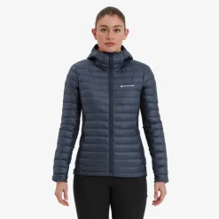 Montane Womens Icarus Lite Hoodie - Eclipse Blue