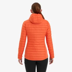 Montane Womens Icarus Lite Hoodie - Tigerlily