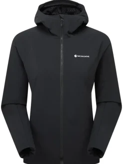 Montane Womens Khamsin Hoodie - Black