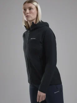 Montane Womens Khamsin Hoodie - Black