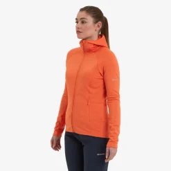 Montane Womens Protium Hoodie - Tigerlily