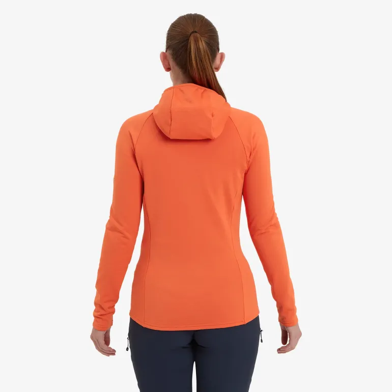 Montane Womens Protium Hoodie - Tigerlily