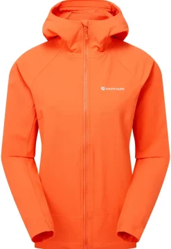 Montane Womens Tenacity Hoodie - Tigerlily