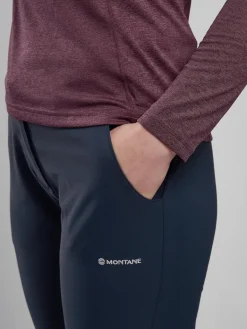 Montane Womens Terra Stretch Lite Pants - Eclipse Blue