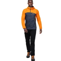 Mountain Equipment Mens Aerotherm Jacket - Blue Nights-Ember