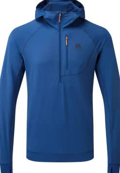 Mountain Equipment Mens Aiguille Hooded Top - Admiral Blue