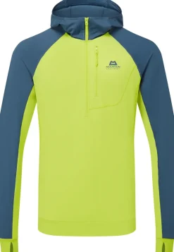 Mountain Equipment Mens Aiguille Hooded Top - Vine-Majolica