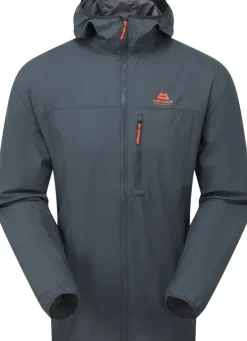 Mountain Equipment Mens Aerofoil Hooded Jacket - Blue Nights