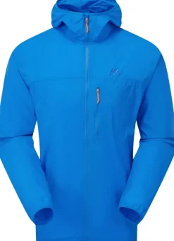 Mountain Equipment Mens Aerofoil Hooded Jacket - Atlantic Blue