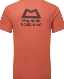 Mountain Equipment Mens Everest Tee - Etruscan Red